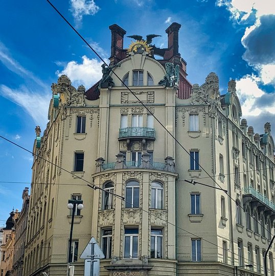 Außenfassade des Goethe-Instituts in Prag Bild Außenfassade des Goethe-Instituts in Prag